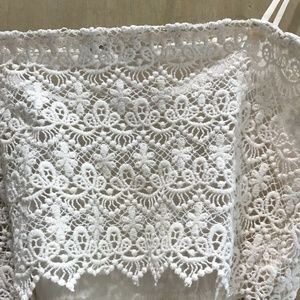 Zara Tops - NWOT Zara White Crochet Crop Top Zara Tops - NWOT Zara White Crochet Crop Top